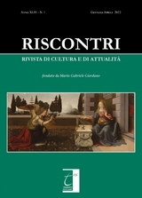 Riscontri. Rivista di cultura e di attualit&agrave; -  Riscontri