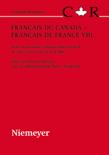 Fran&ccedil;ais du Canada - Fran&ccedil;ais de France VIII - 