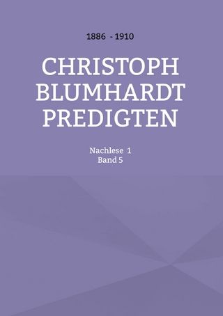 Christoph Blumhardt Predigten