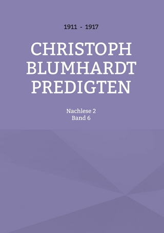 Christoph Blumhardt Predigten