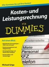 Kosten- und Leistungsrechnung für Dummies - Michael Griga