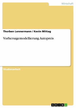 Vorhersagemodellierung Autopreis