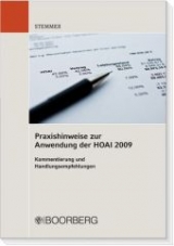 Praxishinweise zur Anwendung der HOAI - Michael Stemmer