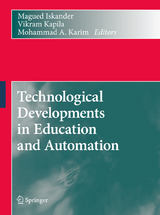 Technological Developments in Education and Automation - 