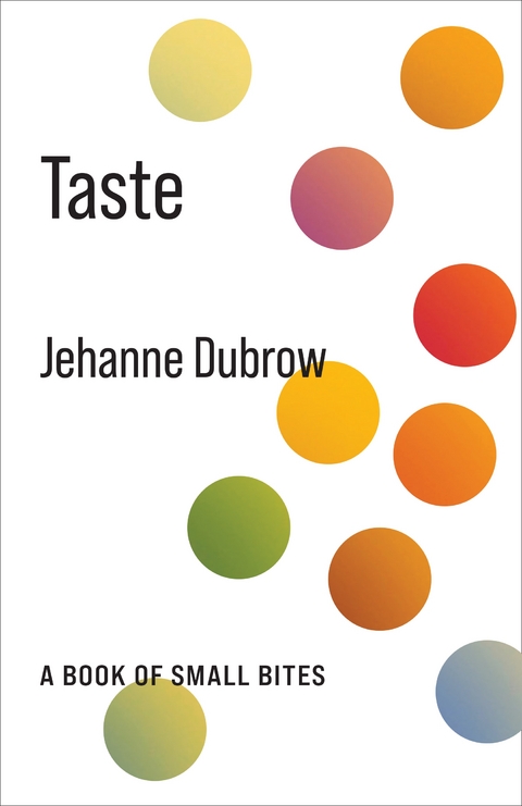 Taste - Jehanne Dubrow