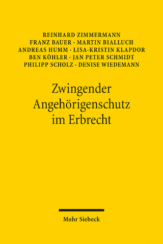 Zwingender Angehörigenschutz im Erbrecht