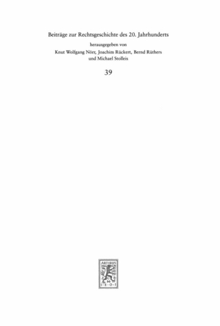 Rechtsstaatsbegriffe im Dritten Reich