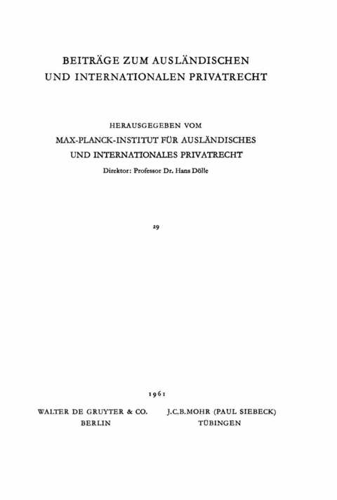 Das Handeln auf eigene Gefahr -  Hans Stoll