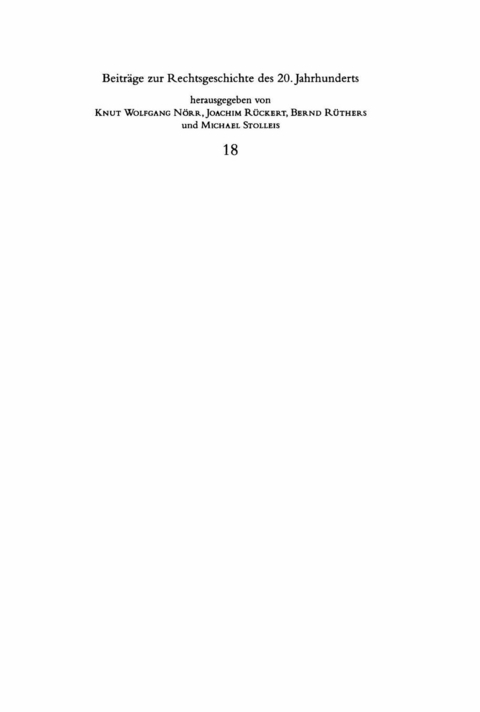 Die Verwaltungsgerichtsbarkeit in Th&uuml;ringen 1945-1952 -  Thomas Heil