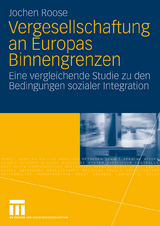 Vergesellschaftung an Europas Binnengrenzen - Jochen Roose