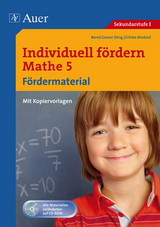 Individuell f&Atilde;&para;rdern Mathe 5, F&Atilde;&para;rdermaterial - Ulrike Misdziol