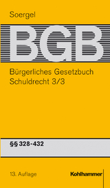 B&uuml;rgerliches Gesetzbuch mit Einf&uuml;hrungsgesetz und Nebengesetzen (BGB) - Martin Gebauer, Walther Hadding, Walter Lindacher, Thomas Lobinger, Thomas Pfeiffer, Klaus Schreiber, Michael Matthiessen