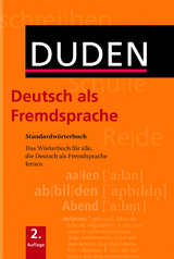 Duden - Deutsch als Fremdsprache - Standardw&ouml;rterbuch - 