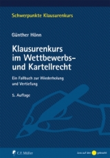 Klausurenkurs im Wettbewerbs- und Kartellrecht - G&uuml;nther H&ouml;nn