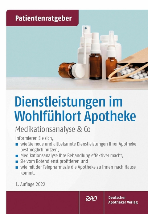 Dienstleistungen im Wohlfühlort Apotheke -  Monika Raulf
