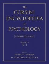 The Corsini Encyclopedia of Psychology, Volume 2 - Weiner, Irving B.; Craighead, W. Edward