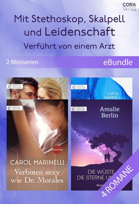 Mit Stethoskop, Skalpell und Leidenschaft - Verf&uuml;hrt von einem Arzt (2 Miniserien) - Carol Marinelli, Amalie Berlin
