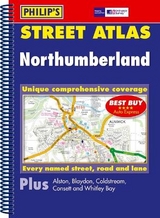 Philip's Street Atlas Northumberland - 