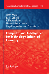 Computational Intelligence for Technology Enhanced Learning - 
