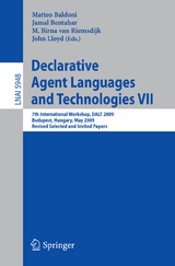 Declarative Agent Languages and Technologies VII - 
