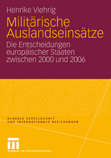 Milit&auml;rische Auslandseins&auml;tze - Henrike Viehrig