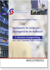 Deutscher Sozialgerichtstag Sozialrecht im Umbruch Sozialgerichte im Aufbruch - 