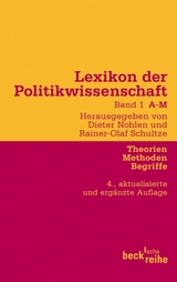 Lexikon der Politikwissenschaft Bd. 1: A-M - Nohlen, Dieter; Schultze, Rainer-Olaf