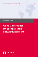 Good Governance im europ&auml;ischen Entwicklungsrecht - Dorothee Kuon