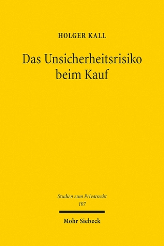 Das Unsicherheitsrisiko beim Kauf