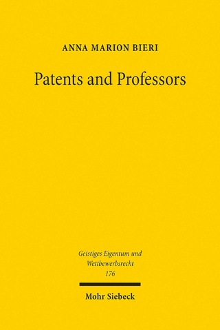 Patents and Professors