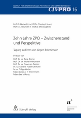 Zehn Jahre ZPO &ndash; Zwischenstand und Perspektive - 