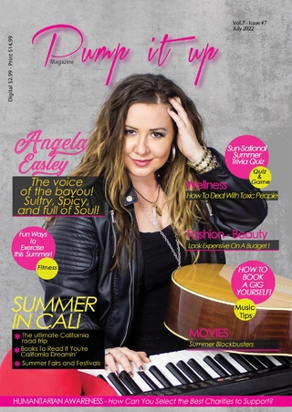 Pump it up Magazine - Angela Easley, The Voice  of the Bayou!  Sultry, Spicy,  and full of Soul!