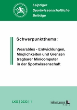 Leipziger Sportwissenschaftliche Beitr&auml;ge - 