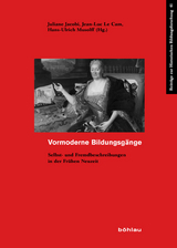 Vormoderne Bildungsg&auml;nge - 