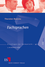 Fachsprachen - Thorsten Roelcke