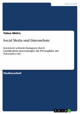 Social Media und Datenschutz - Tabea Mehic