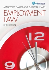 Employment Law - Sargeant, Malcolm; Lewis, David