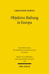 Objektive Haftung in Europa - Christoph Oertel