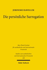 Die pers&ouml;nliche Surrogation - Jeronimo Hawellek