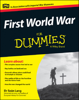 First World War For Dummies - Se&aacute;n Lang