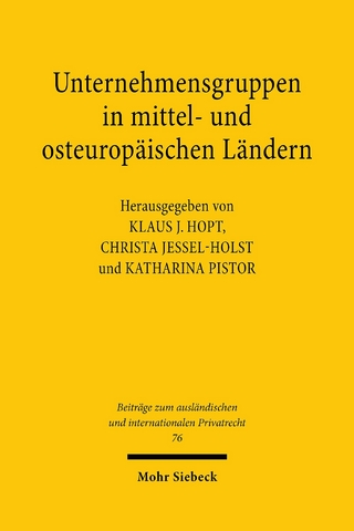 Unternehmensgruppen in mittel- und osteuropäischen Ländern