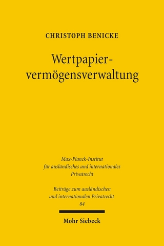 Wertpapiervermögensverwaltung
