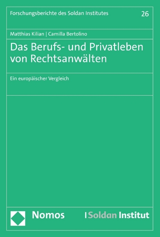 Das Berufs- und Privatleben von Rechtsanwälten