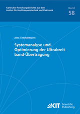 Systemanalyse und Optimierung der Ultrabreitband-&Uuml;bertragung - Jens Timmermann