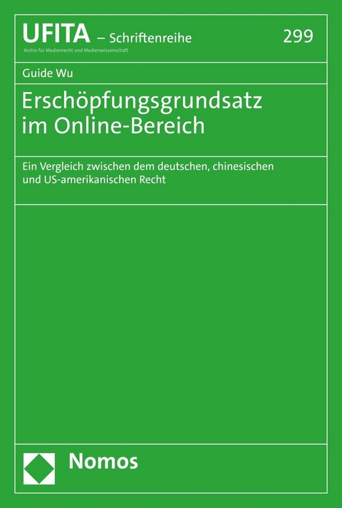Ersch&ouml;pfungsgrundsatz im Online-Bereich - Guide Wu