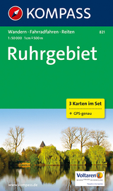 KOMPASS Wanderkarte Ruhrgebiet - 