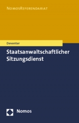 Staatsanwaltschaftlicher Sitzungsdienst - Anton Deventer