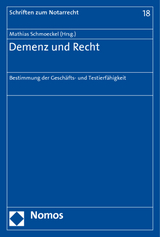 Demenz und Recht - 