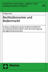 Rechts&ouml;konomie und Bodenmarkt - Philipp Halm