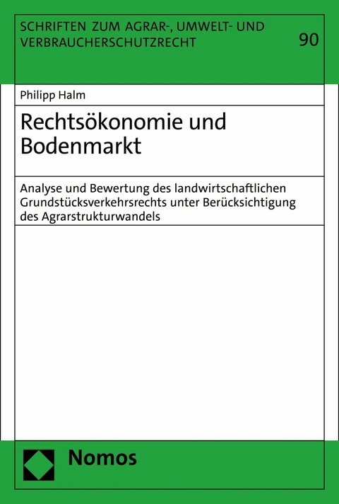 Rechts&ouml;konomie und Bodenmarkt - Philipp Halm